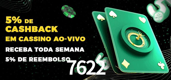Promoções do cassino ao Vivo 7622